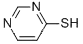 Molecular Structure of 133039-82-4 (4-Pyrimidinethiol (9CI))
